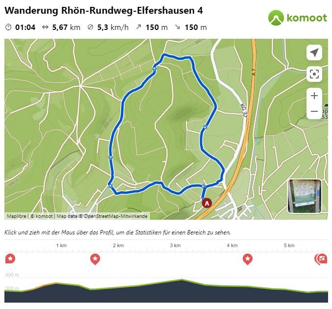 Wanderung Rhön-Rundweg Elfershausen 4