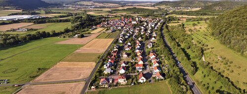 Luftbild Langendorf